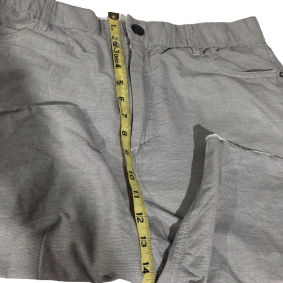 Men’s Size L 2-1 Grey & White Shorts - Picture 13 of 14